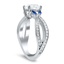 Entwined Channel Diamond Ring, smallview