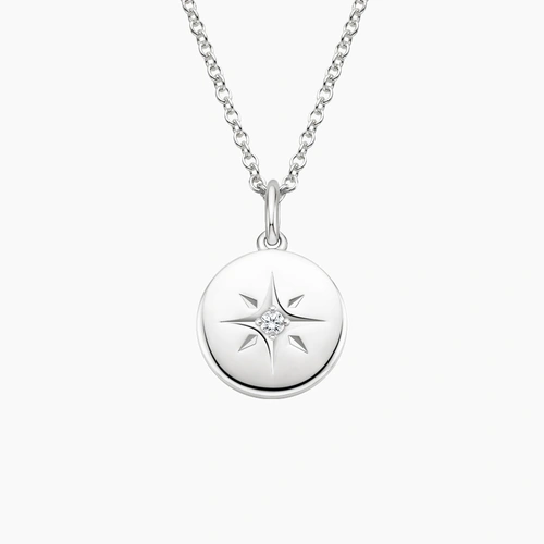 Saint Louis Billikens Women's Logo Pendant Necklace - Silver