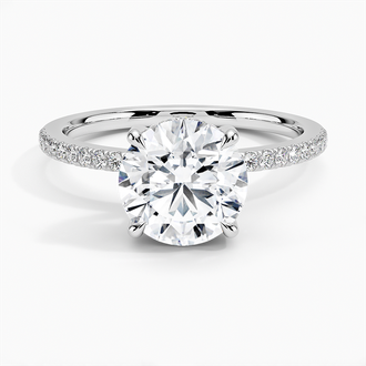 18K White Gold Claudia Perfect Fit Diamond Ring