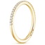 18K Yellow Gold Simply Tacori Diamond Ring (1/5 ct. tw.), smallside view