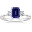 Sapphire Serena Diamond Ring (1/3 ct. tw.) in 18K White Gold