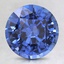 8.5mm Blue Round Sapphire