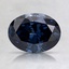 1.05 Ct. Fancy Deep Blue Oval Lab Created Diamond