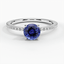 Sapphire Luxe Ballad Diamond Ring (1/4 ct. tw.) in 18K White Gold