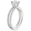 18KW Sapphire Linnia Diamond Ring (1/2 ct. tw.), smalltop view