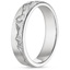 Platinum Everest Wedding Ring, smallside view
