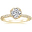 18K Yellow Gold Nova Diamond Ring (1/2 ct. tw.), smalltop view