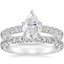 PT Moissanite Luxe Sienna Diamond Bridal Set (1 1/8 ct. tw.), smalltop view