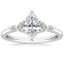 Platinum Verbena Diamond Ring, smalltop view