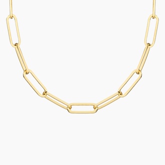 18 in. Paperclip Chain Necklace