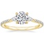18K Yellow Gold Luxe Aria Diamond Ring (1/3 ct. tw.), smalltop view