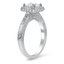 Surprise Accents Vintage-Inspired Halo Diamond Ring, smallview