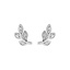 14K White Gold Juniper Diamond Earrings, smalladditional view 2
