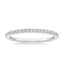 18K White Gold Ballad Diamond Ring (1/6 ct. tw.), smalltop view