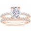 14KR Moissanite Marseille Diamond Bridal Set (1/2 ct. tw.), smalltop view