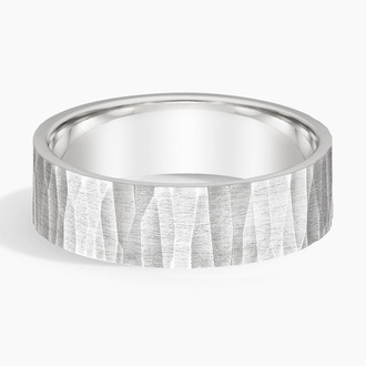 Modern Matte Men's Ring