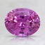 8x6.4mm Pink Oval Sapphire