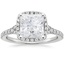 PT Moissanite Joy Diamond Ring (1/3 ct. tw.), smalltop view
