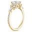 18K Yellow Gold Luxe Nadia Diamond Ring (1/2 ct. tw.), smallside view