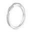 18K White Gold Petite Luxe Twisted Vine Diamond Ring (1/4 ct. tw.), smallside view