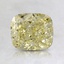 1.55 Ct. Fancy Intense Yellow Cushion Colored Diamond