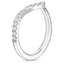 18K White Gold Elongated Chiara Diamond Ring (1/3 ct. tw.), smallside view