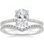 18K White Gold Luxe Viviana Diamond Ring (1/3 ct. tw.) with Flair Diamond Ring