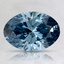 1.18 Ct. Fancy Intense Blue Oval Lab Created Diamond