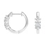14K White Gold Alix Diamond Hoop Earrings (1/2 ct. tw.), smalladditional view 1
