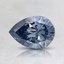 0.51 Ct. Fancy Vivid Blue Pear Lab Created Diamond