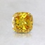 0.48 Ct. Fancy Vivid Orange-Yellow Cushion Lab Created Diamond