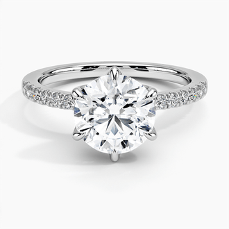 Six-Prong Diamond Ring