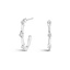 Aimee Small Diamond Hoop Earrings (1/6 ct. tw.) in 18K White Gold