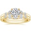 18K Yellow Gold Verbena Diamond Bridal Set (1/4 ct. tw.)