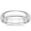 5mm Comfort Fit Wedding Ring in Platinum