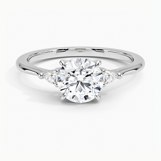 Aria Three Stone Diamond Ring (1/10 ct. tw.) Image