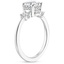 18KW Moissanite Adorned Selene Diamond Ring (1/4 ct. tw.), smalltop view