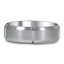 Custom Notched Matte Wedding Ring