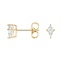 18K Yellow Gold Kite Lab Diamond Stud Earrings (1/3 ct. tw.), smalladditional view 1
