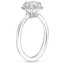 18K White Gold Adelaide Diamond Ring, smallside view