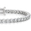 Platinum Certified Lab Created Diamond Tennis Bracelet (7 ct. tw.), smalladditional view 1