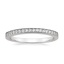 18K White Gold Starlight Diamond Ring (1/8 ct. tw.), smalltop view