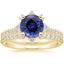 18KY Sapphire Arabella Diamond Bridal Set (1/2 ct. tw.), smalltop view