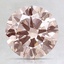 2.19 Ct. Fancy Intense Pink Round Lab Created Diamond