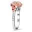 Nature-Inspired Fancy Pink Diamond Ring with Ruby and Diamond Accents, smallview