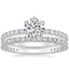 18K White Gold Bliss Diamond Ring with Luxe Bliss Diamond Ring (1/3 ct. tw.)