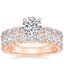 14K Rose Gold Luxe Ellora Diamond Ring with Luxe Ellora Diamond Ring (1 2/5 ct. tw.)