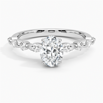 Versailles Hidden Halo Diamond Ring - Brilliant Earth