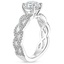 18K White Gold Solana Diamond Ring (1/3 ct. tw.), smallside view