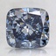 2.31 Ct. Fancy Deep Blue Cushion Lab Created Diamond
